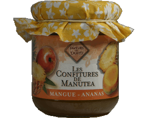 Manutea Mango und Ananasmarmelade aus Moorea